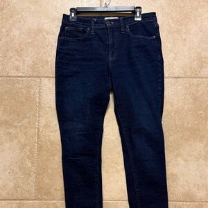 Madewell Women's Deep Indigo Skinny Jeans